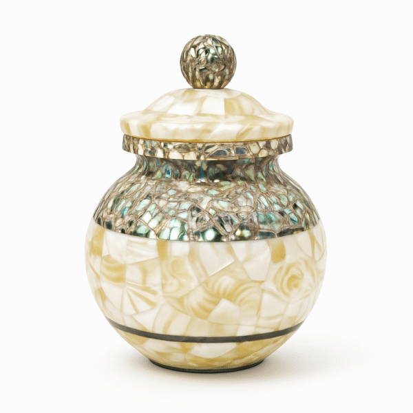 Shell Marble Pot